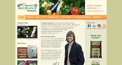 Desktop Screenshot of organicmechanicsoil.com